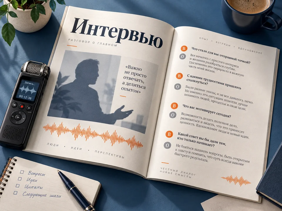 Статья по интервью для детского магазина — иллюстрация услуги на заказ