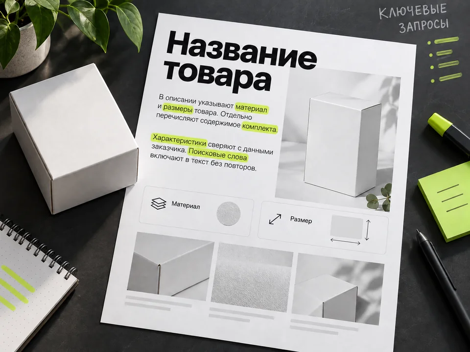 SEO-текст карточки WB для зоомагазина — иллюстрация услуги на заказ